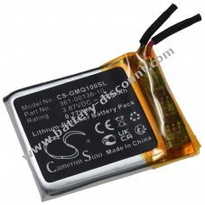 Battery compatible with Garmin type 361-00136-10