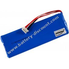 Battery for speaker JBL Pulse II (Polung beachten!)