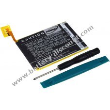 Battery for Apple iPod Touch 5 / type 616-0621