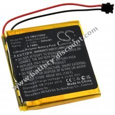 Battery compatible with TomTom type AHB332824HPS