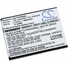 Battery compatible with TP-Link type TBL-53A3000