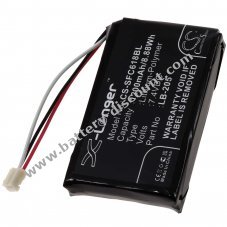 Rechargeable battery suitable for Safescan 6185 note validator type LB-205