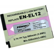 Battery for Nikon EN-EL12