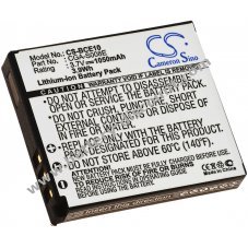 Battery for Panasonic Lumix DMC-FX30EB-K