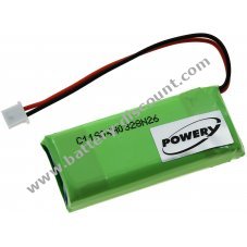 Rechargeable battery for dog trainer transmitter Dogtra 3502-NCP Super-X