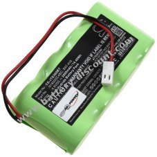 Battery compatible with Jablotron type N1800SC4BC