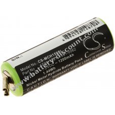 Battery suitable for razors, hair clippers Moser ChroMini 1591, 1591B, type 1591-0061 and others