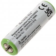 Battery compatible with Braun 67030923 67030834 67030165 7030923