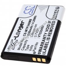 Battery suitable for baby monitor Motorola Ease 34, 35, 44, type VT533450