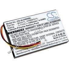 Battery compatible with Autec type AIRBM3V7L