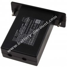 Rechargeable battery for Teletec 10191556 crane control