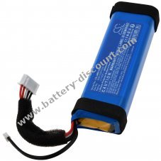 Battery for JBL GG0942-IL0509665 Speaker