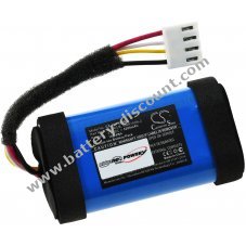 Battery compatible with JBL type 1INR19/66-2