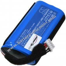 Rechargeable battery suitable for speaker Teufel Rock ster Go 2 type INR18650-1S2P