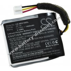 Rechargeable battery suitable for Bluetooth speakers Sony SRS-XB10, SRS-XB12, type SF-08 etc.