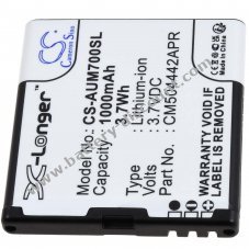 Battery for Amplicomms PowerTel M7000, M6900 senior mobile phone