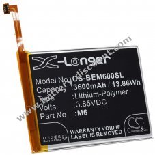 Battery for Beafon M6 Premium mobile phone