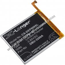 Battery compatible with Doro type DBU-3200A