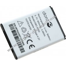 Doro battery for 603x / 605x / 65xx / 551x / 503x / 66x / type DBC-800D