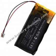 Battery compatible with Jabra type AHB300265