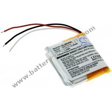 Battery compatible with JBL type GSP753030