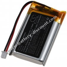 Battery for Lexin FT4 Pro LX-B4FM Bluetooth headset