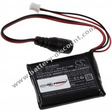 Battery suitable for motorbike headset Nolan N-COM B902 L N-COM B902 R Type BATTERIA 07