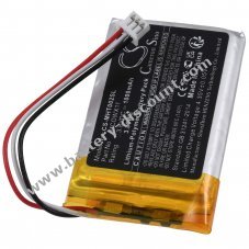 Battery suitable for wireless headset Microsoft TLL-00002 type MCOWX11