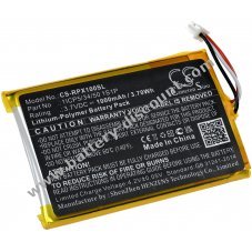 Battery compatible with Razer type 1ICP5/34/50 1S1P