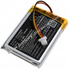 Battery compatible with steelseries type FT603048P