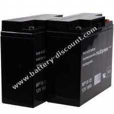 Powery replacement rechargeable battery for USV APC Smart-UPS SUA1500I