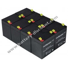 Powery replacement rechargeable battery for USV APC Smart-UPS 2200 RM 2U