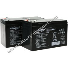 Powery lead-gel battery for USV APC Smart-UPS 750