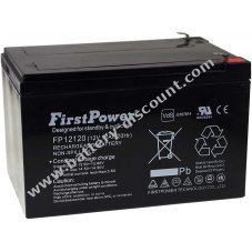 FirstPower lead-gel battery for USV APC RBC 4 12Ah 12V VdS