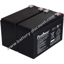 FirstPower lead-gel battery for USV APC RBC109 7Ah 12V