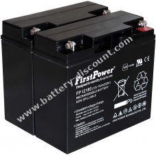 FirstPower lead gel battery for USV APC BP420SI 12V 18Ah VdS