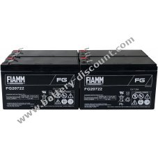 FIAMM Lead battery suitable for APC Smart UPS SMT1500R2I-6W 12V 7,2Ah