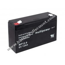 Powery replacement rechargeable battery for USV APC RBC3