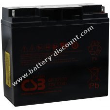 CSB Standby lead-acid battery GP12170 12V 17Ah