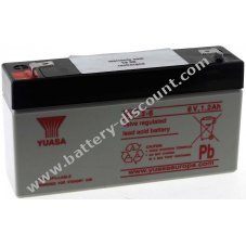 YUASA Lead-acid battery NP1.2-6