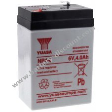 YUASA Lead-acid battery NP4-6