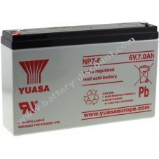 YUASA Lead-acid battery NP7-6