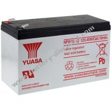 YUASA Lead-acid battery NPW45-12