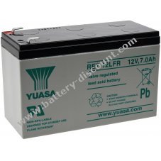 YUASA lead-acid battery RE7-12LFR 7Ah 12V