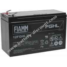 FIAMM lead-acid battery 12FGHL28 12V 7.2Ah