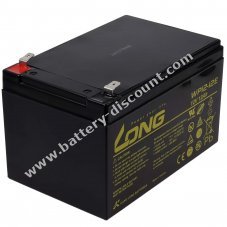 KungLong lead-acid battery WP12-12E Vds with 6.3mm faston cycle-proof