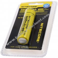 Nitecore Li-Ion battery type 18650 3600mAh NL18336