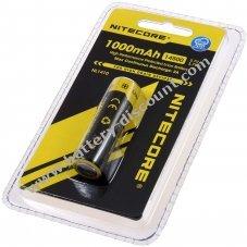 Nitecore Li-Ion battery type 14500 NL1410 1000mAh