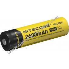 Nitecore Li-Ion battery type 18650 2600mAh NL1826 Original