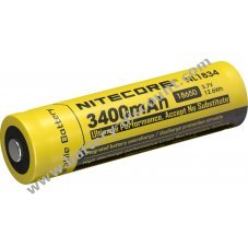 Nitecore Li-Ion battery type 18650 3400mAh NL1834 Original